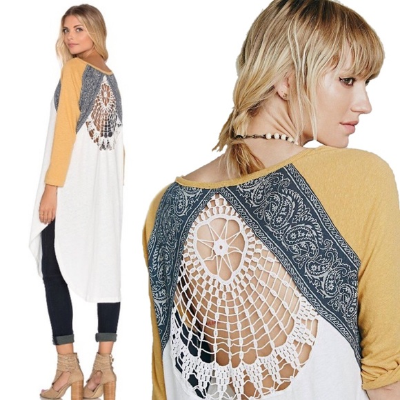 Free People Tops - Free People We the Free Road Trip Tunic Top S